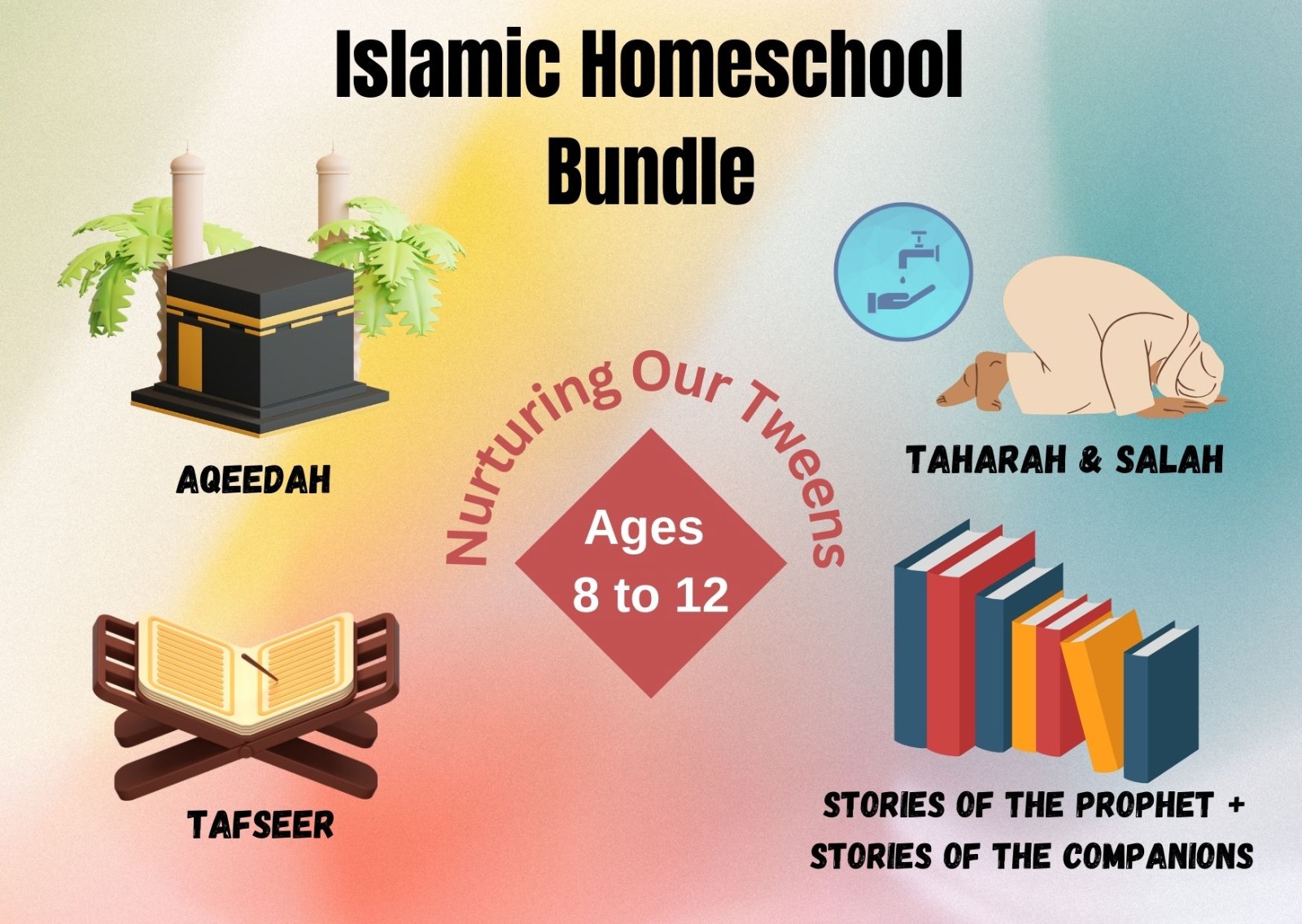 Nurturing Our Tweens: Islamic Homeschool Bundle