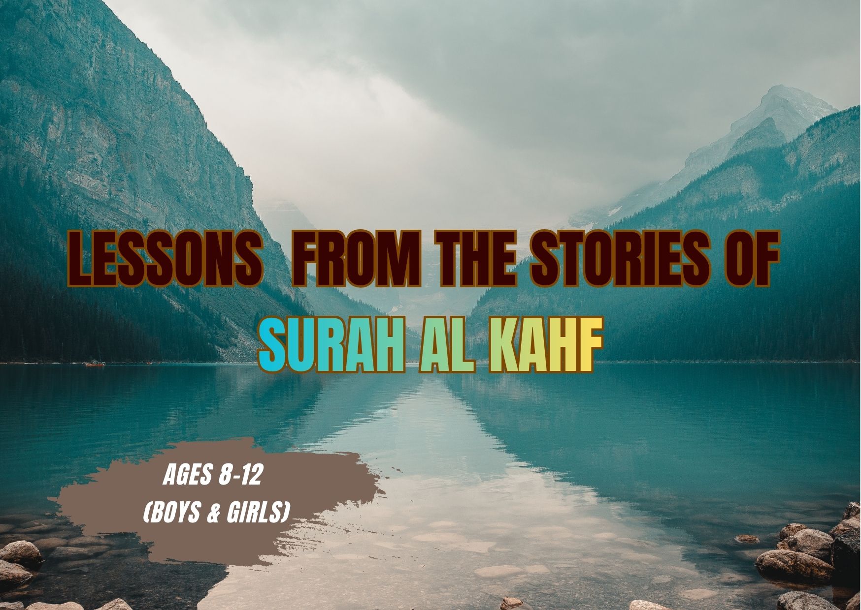 The 4 Legends of the Cave: Surah Al Kahf – English – Ages 8-12